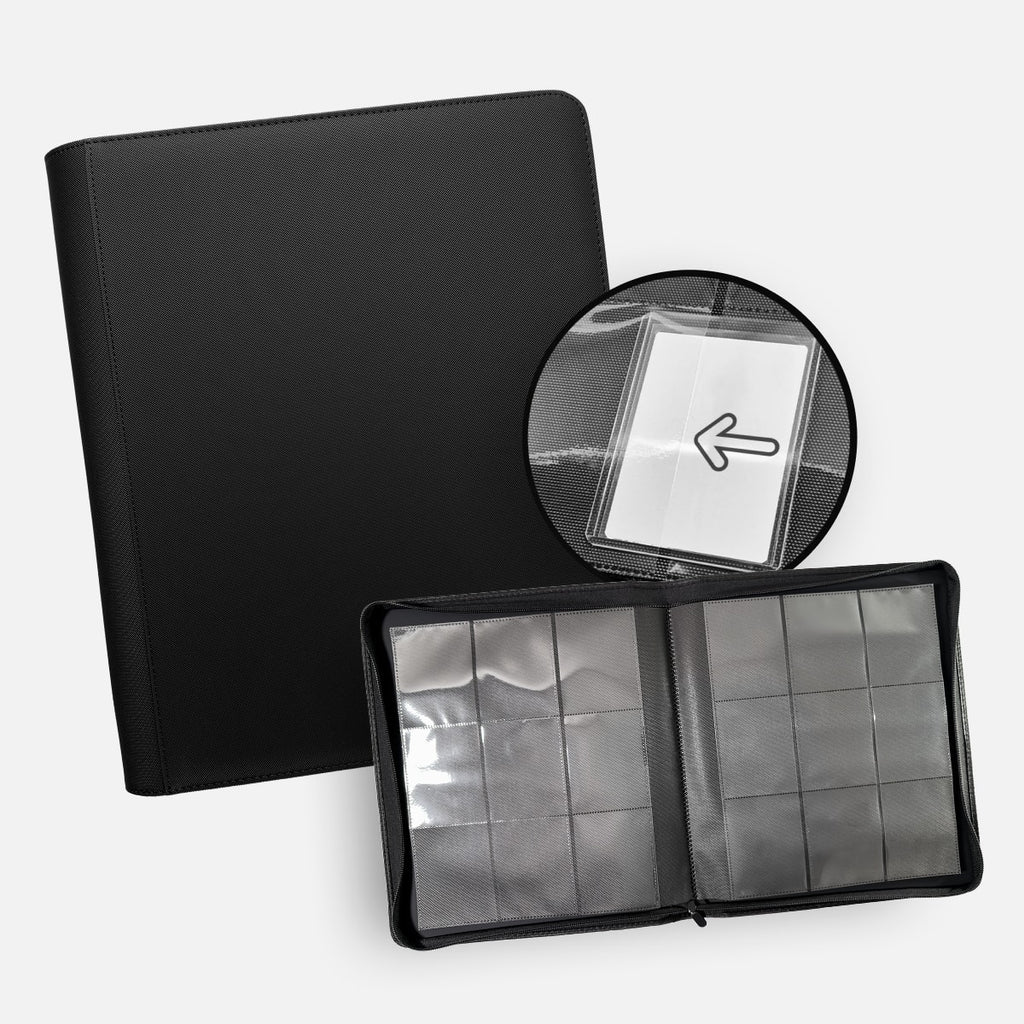 TCG Guru 9er Pocket Toploader Zipper Binder