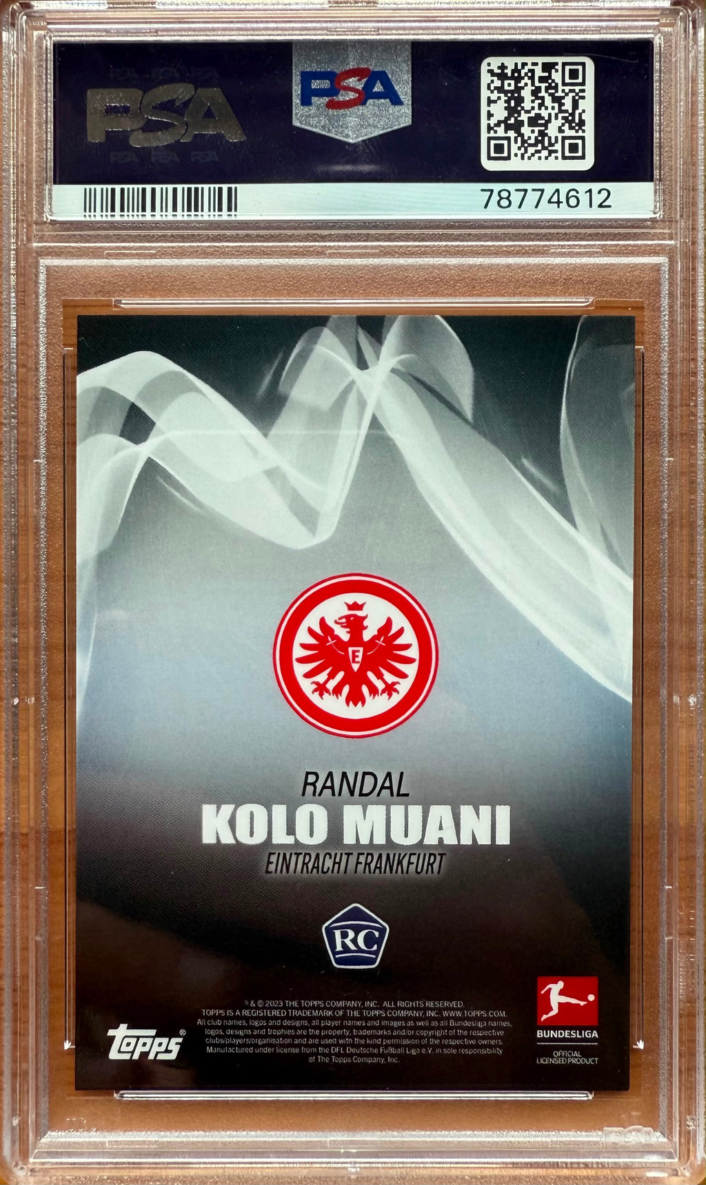 PSA 10 2022 TOPPS BUNDESLIGA I/S
RANDAL KOLO MUANI
PINK 21/49