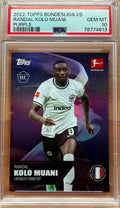 PSA 10 2022 TOPPS BUNDESLIGA I/S
RANDAL KOLO MUANI
PURPLE 5/5