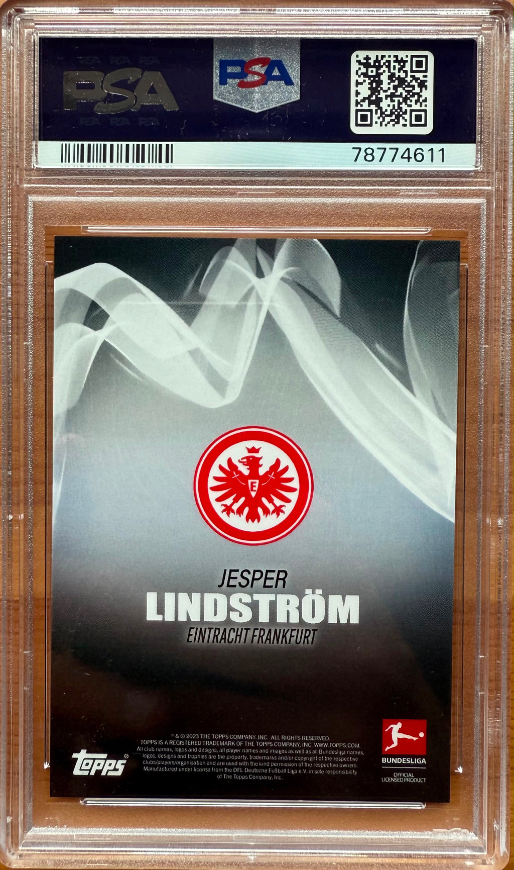 PSA 10 2022-23 TOPPS BUNDESLIGA I/S
JESPER LINDSTROM
PINK 20/49