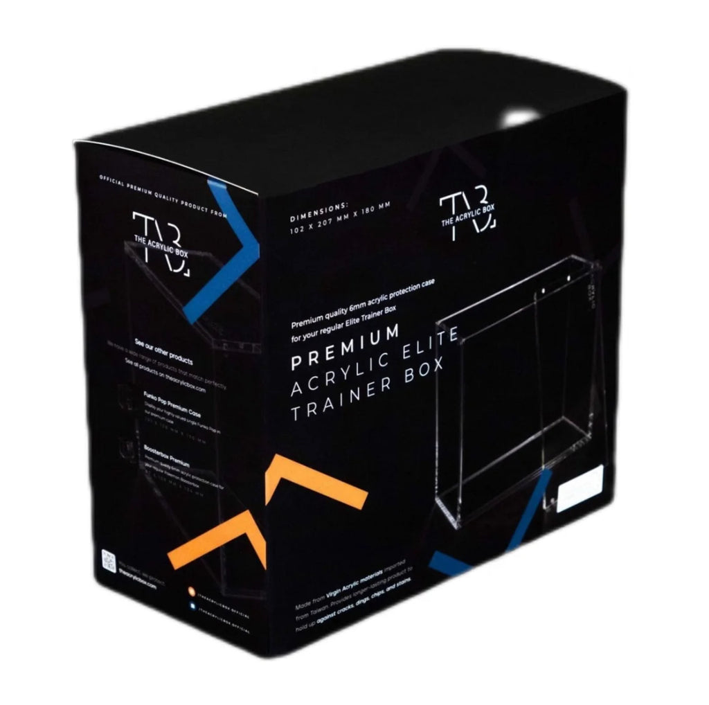 THE ACRYLIC BOX – Premium Pokémon Elite Trainer / Top Trainer Box