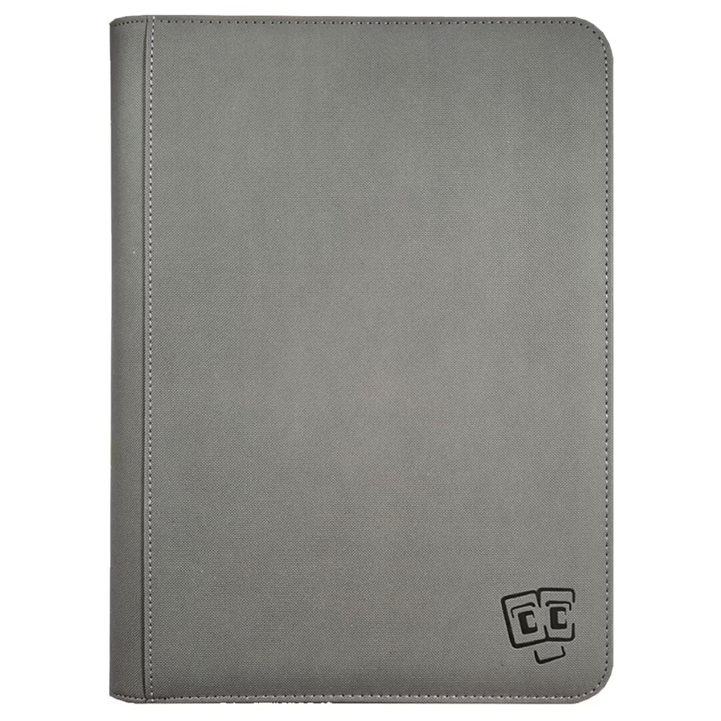 TCG Guru 4- Pocket Toploader Zip Binder
Xenon Grey