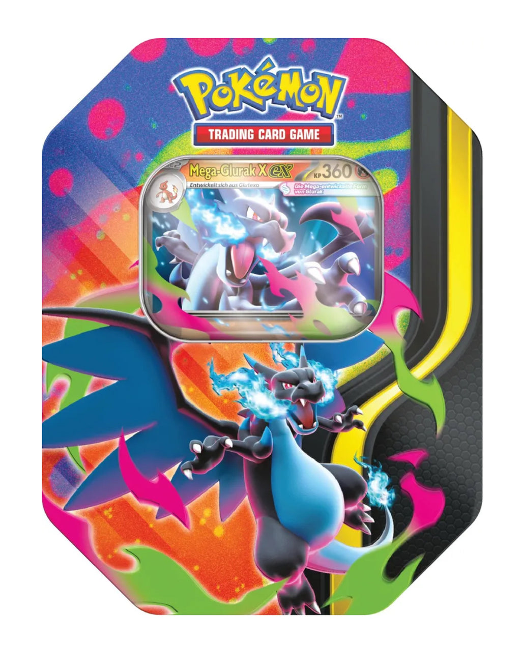 Pokémon Mega-Glurak X Tin DE
