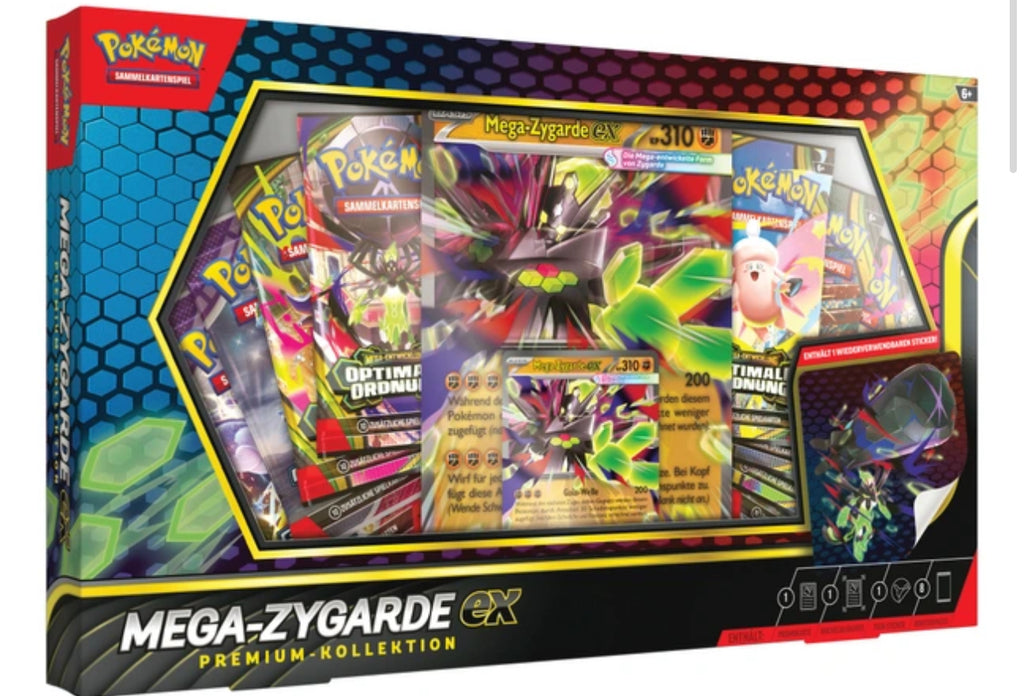 Pokemon Mega Zygarde ex Premium Collection DE