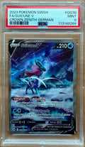 2023 POKEMON SWSH
FA/SUICUNE V
CROWN ZENITH-GERMAN PSA 9
